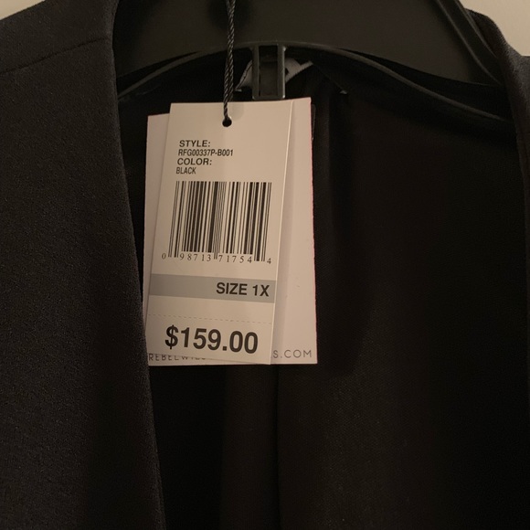 NWT Plus Size Modern Blazer - Picture 2 of 4